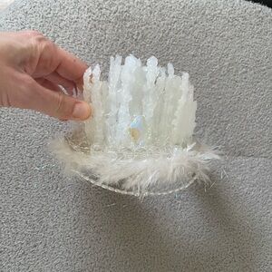 White Crystal Costume Crown
